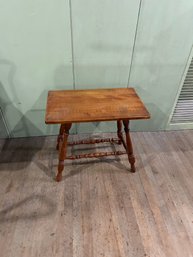 Lot 172- Solid Maple Stand. 25h, 22l, 15w.
