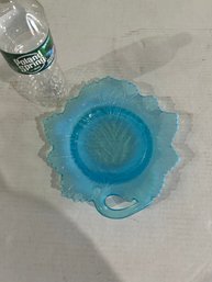 Lot 201- Fenton Opalescent Glass Plate