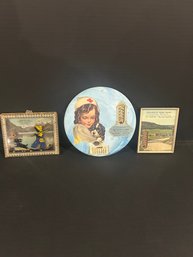 Lot 238- Three Rutland VT Denardos Dairy Advertising Pieces.
