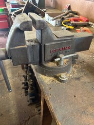 Lot 270- Heavy Duty Columbian Bench Vise