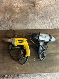 Lot 271- Ingersall-Rand Electric Wrench And DeWalt Electric Drill