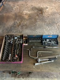 Lot 276- Assorted Sockets And Wrenches
