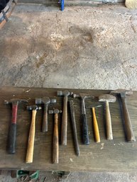 Lot 280- Assorted Hammers
