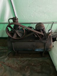 Lot 318- Antique Air Compressor. As Is