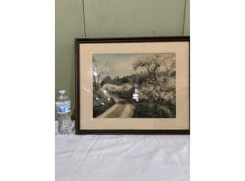 Wallace Nutting Print Decked As A Bride, Authorized Number 73