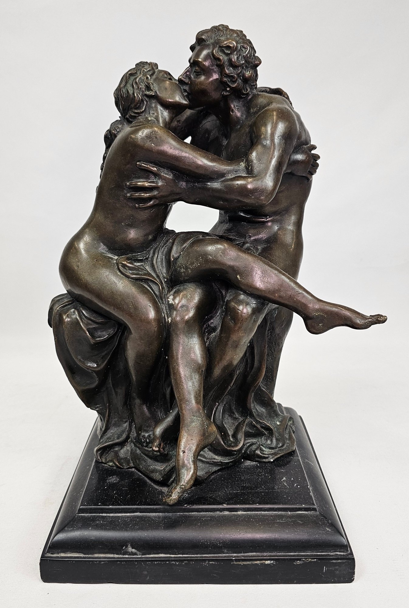 Rodin Style Vintage Auguste Rodin Style Bronze Statue