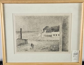 Signed John Taylor Drawing - Landscape
