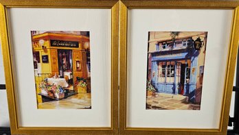 Pair Of George Botich Prints - Store Fronts