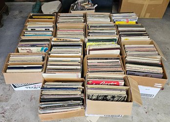 20 Boxes Of Vinyl Records - Classical / Folk And More