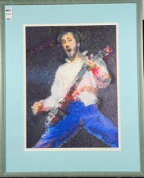 Signed Murray Eisner Artist Proof Print - Pete Townshend