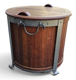 Outdoor Barrel Shaped Cooler