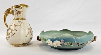 2 Vintage Vessels - Roseville / Royal Worchester