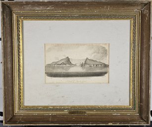 Isaac Baily 1813 Engraving - Island Of Amsterdam