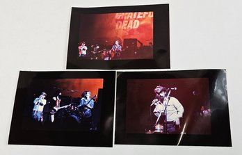 3 Live Photographs Of The Grateful Dead