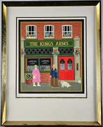 Signed Peter Heard Serigraph # 213/300 - The Kings Arms