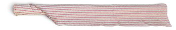 Partial Roll Of Quality Arts And Crafts Striped / Star Pattern Fabric