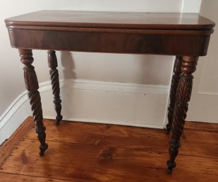 Sheraton Card Table