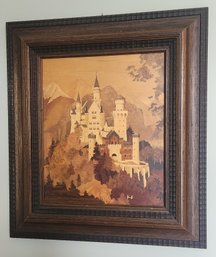 Karl Heinisch Scenic Marquetry Picture