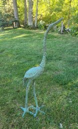Composition Crane Statue