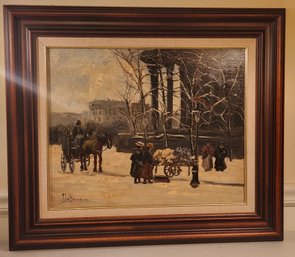 Oil Painting On Board