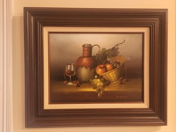 Still Life Oil Painting On Canvas