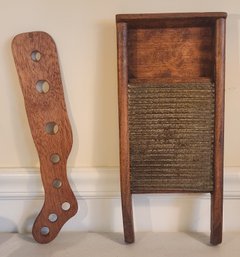 Midget Lingerie Washboard And Stocking Stretcher