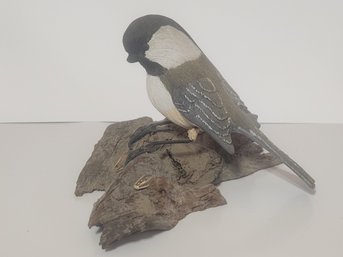 Chickadee Carving