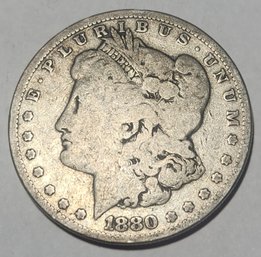 1880 Morgan Silver Dollar
