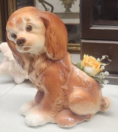 Pottery Dog Planter