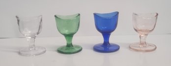 Four Glass Eye  Cups