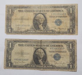 Two 1935 A Series Silver Certificates