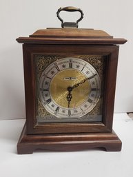 Howard Miller Walnut Bracket Clock