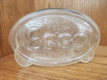 Esso Gasoline Dealer Plastic Bank Premium