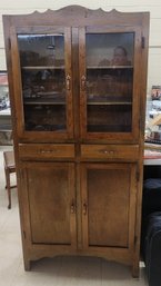 Vintage Wooden Brides Cupboard