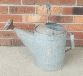 Vintage Galvanized Watering Can