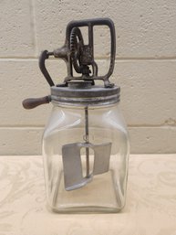 Antique Countertop Butter Churn