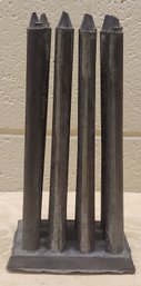 Antique 12 Section Tin Candle Mold