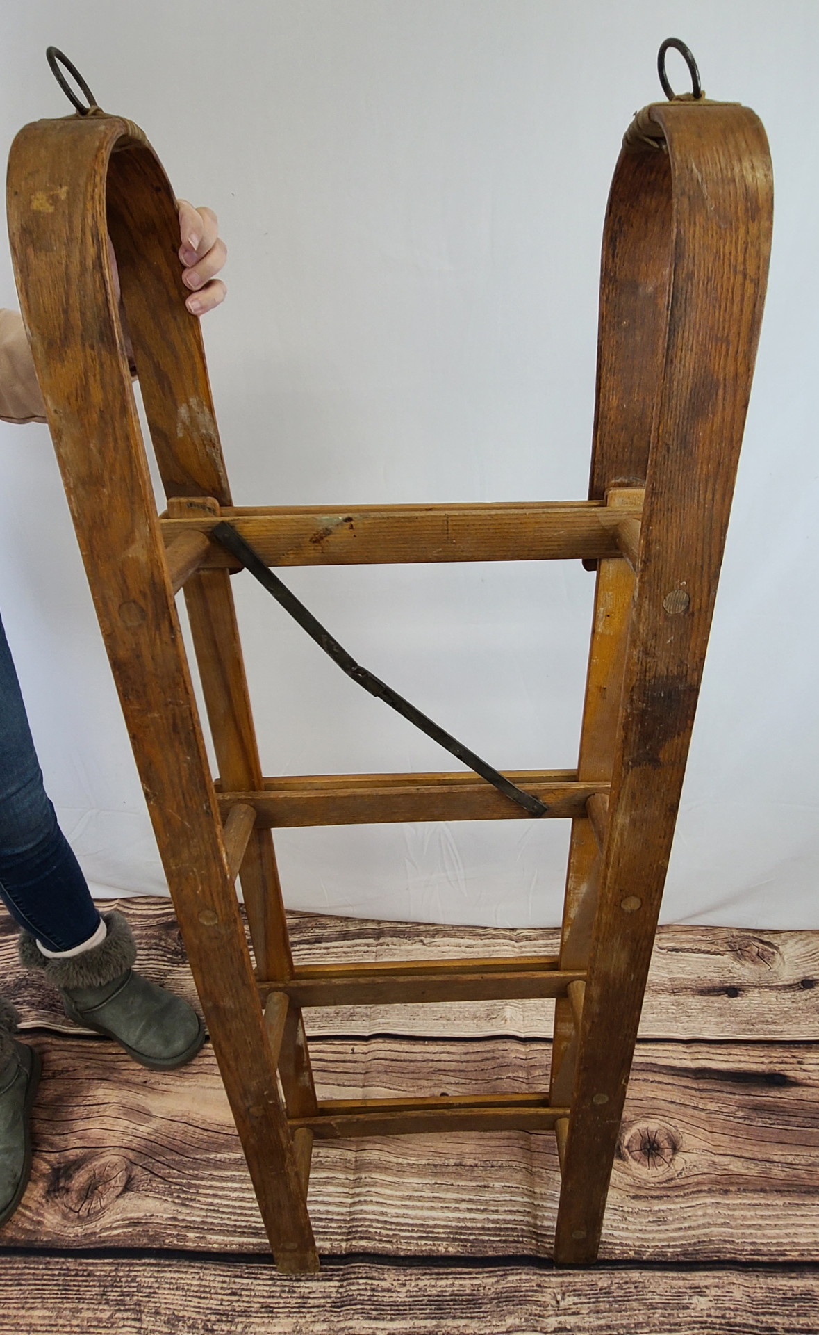 Antique L.l.bean, Folding Trapper Sled #1723 | Auctionninja.com