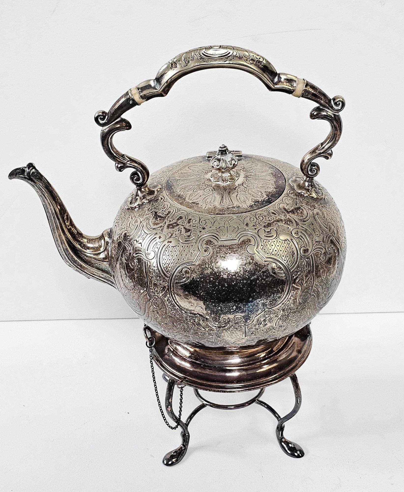 Tea Pot Key Antique, English Tilting Tea Pot With Hinge Keys #5169 | Auctionninja.com
