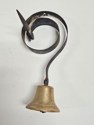 Antique, Shop Keeper's Brass Door Bell