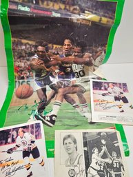 Signed Basketball And Hockey Memorabilia