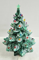 Vintage Ceramic Christmas Tree Light