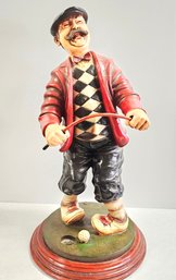 28' - Large Peter Mook 'angry Golfer'