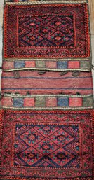 Hand Knotted, Persian Saddlebag