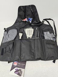 Patriots Grill Apron And Tools