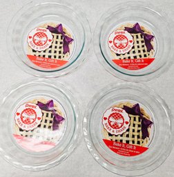4 - Pyrex Pie Plates