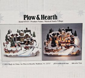 Plow And Hearth Lighted Christmas Village