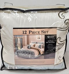 12 Pc. Queen Comforter Set
