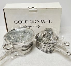 6 Pc. Gold Coast Pots And Pans