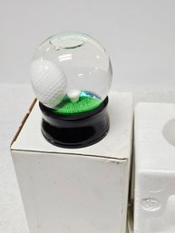 Golf Snow Globe